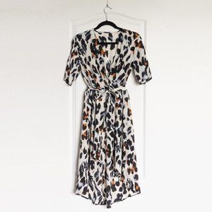 BNWT Zulily Leopard Print Handkerchief Dress